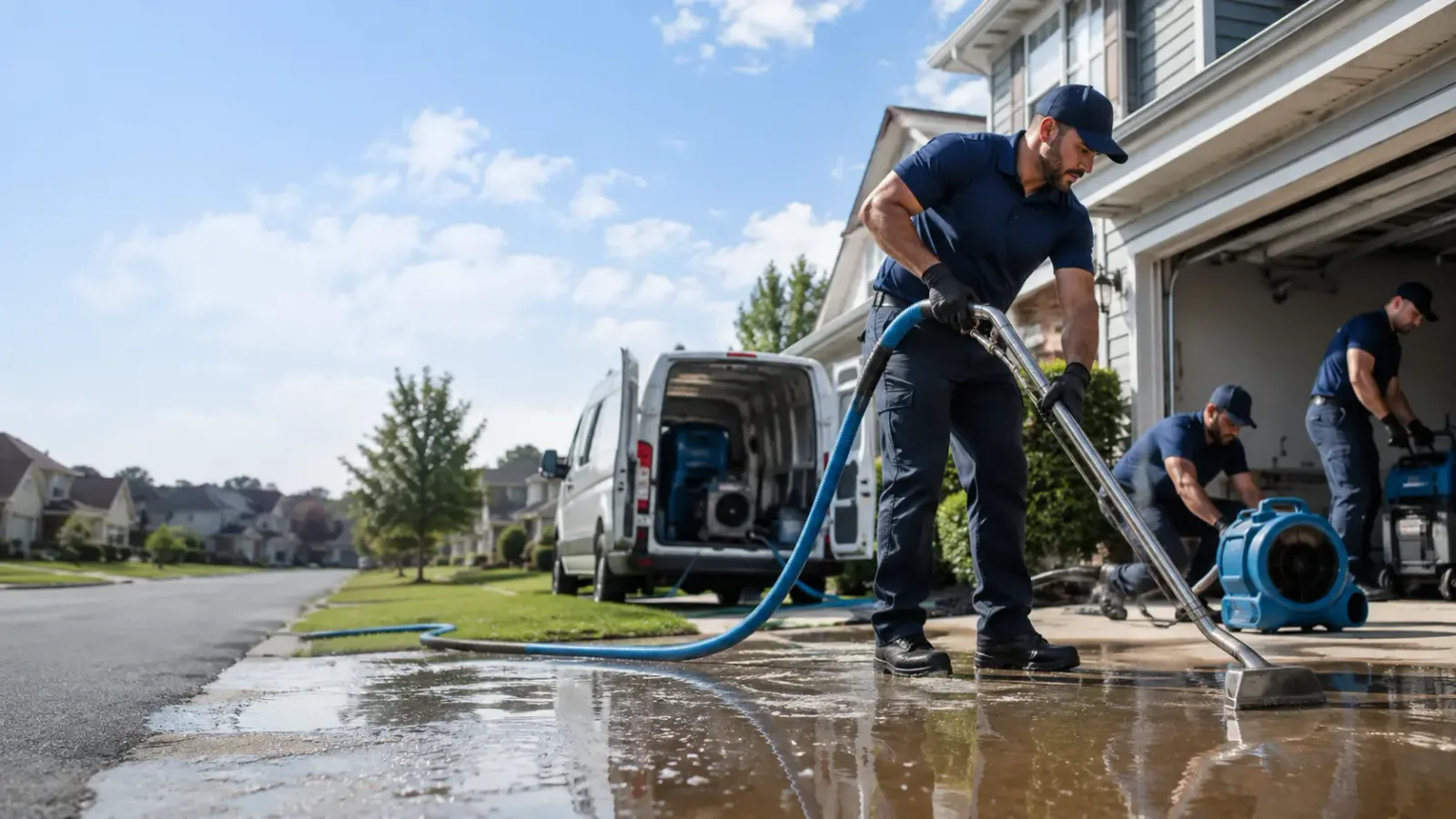 Flood Damage Restoration in Long Lake, MI